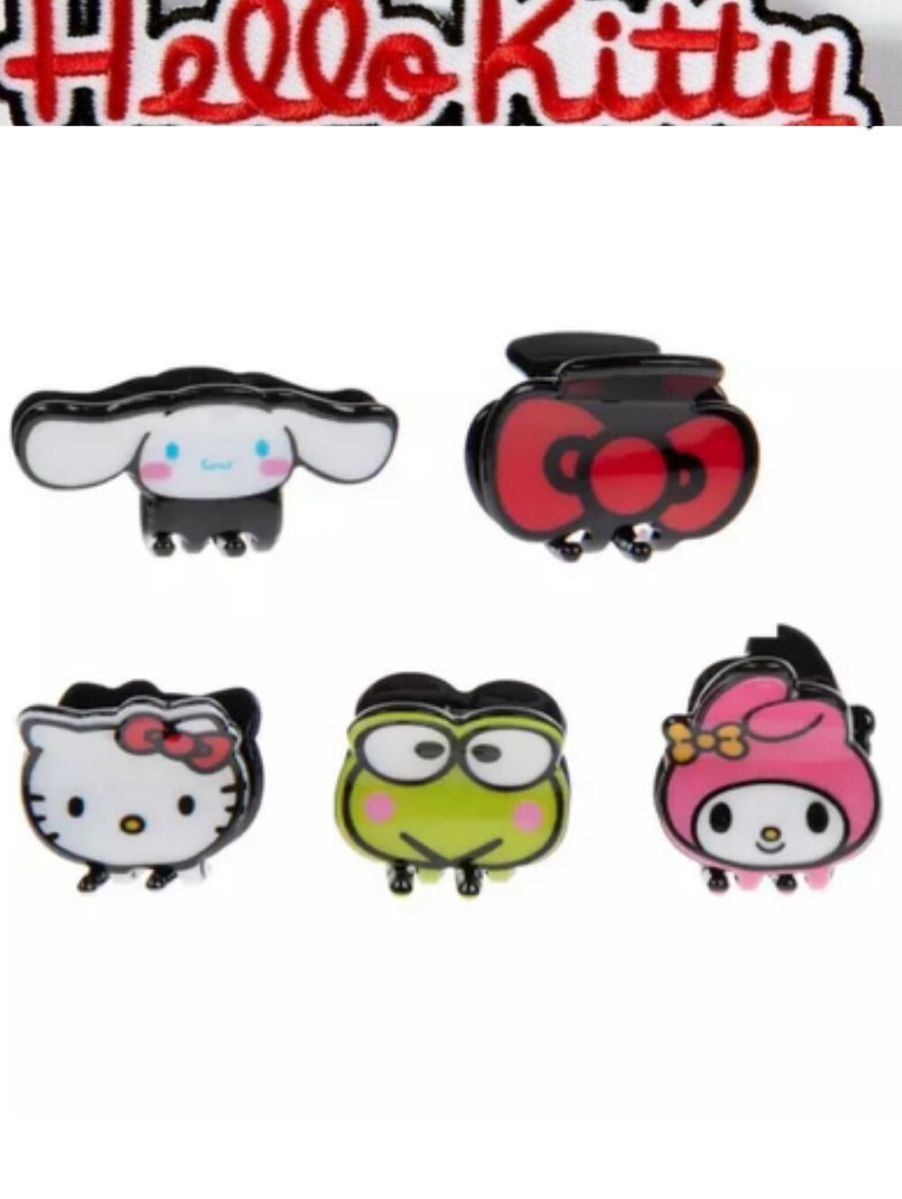 Hello Kitty & Friends Character Hair Clips